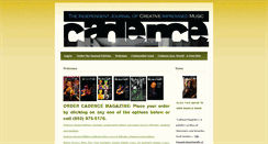 Desktop Screenshot of cadencejazzmagazine.com